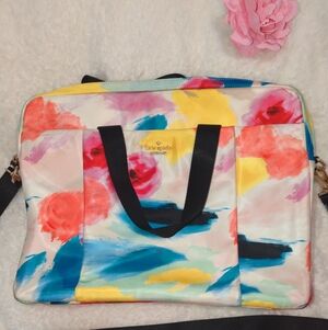Kate Spade Multicolor Abstract Laptop Bag
